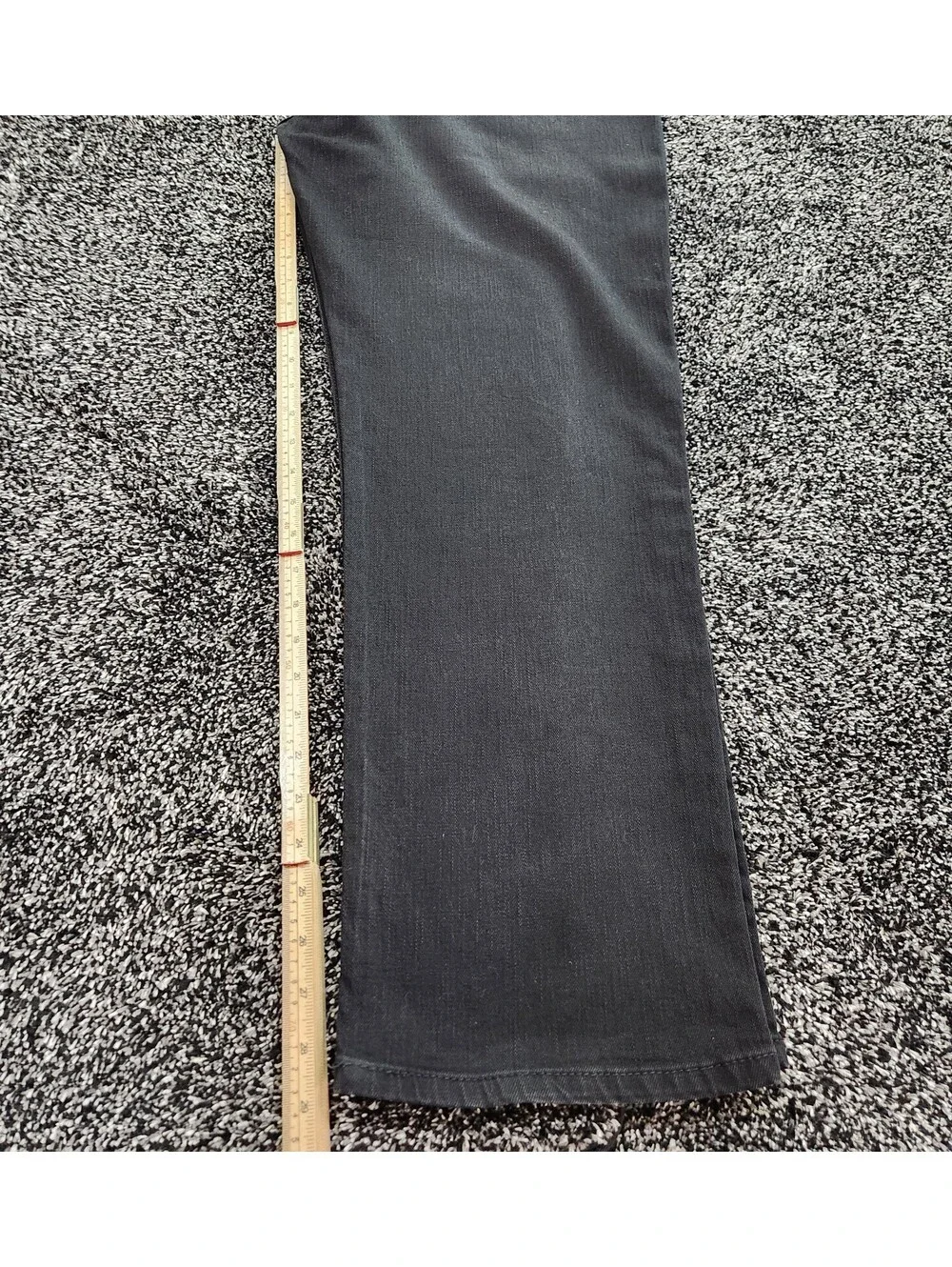 Y2K Levi's 514 Straight Fit Black Denim Jeans Mens Size 40x30 Stretch 00514-0211